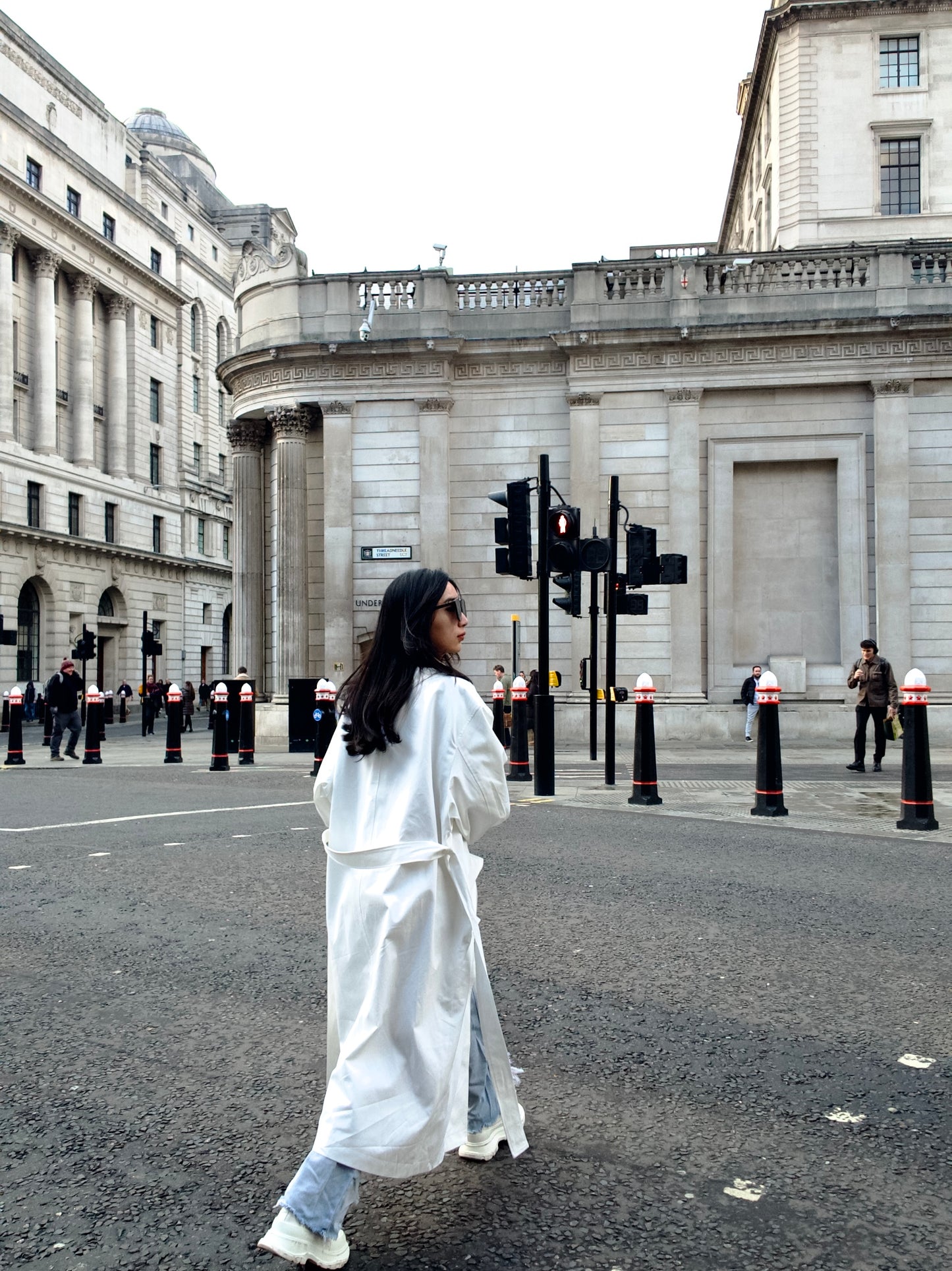 The Regal White Trench