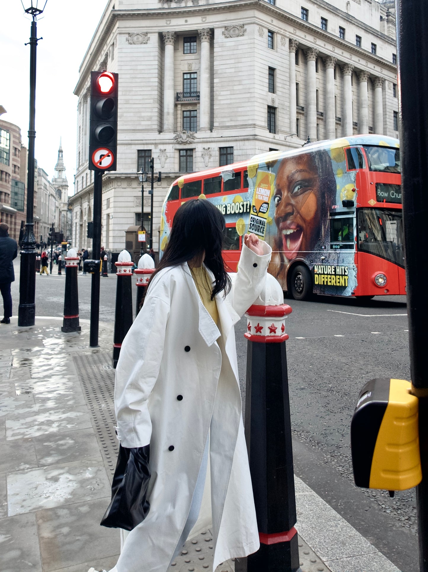 The Regal White Trench