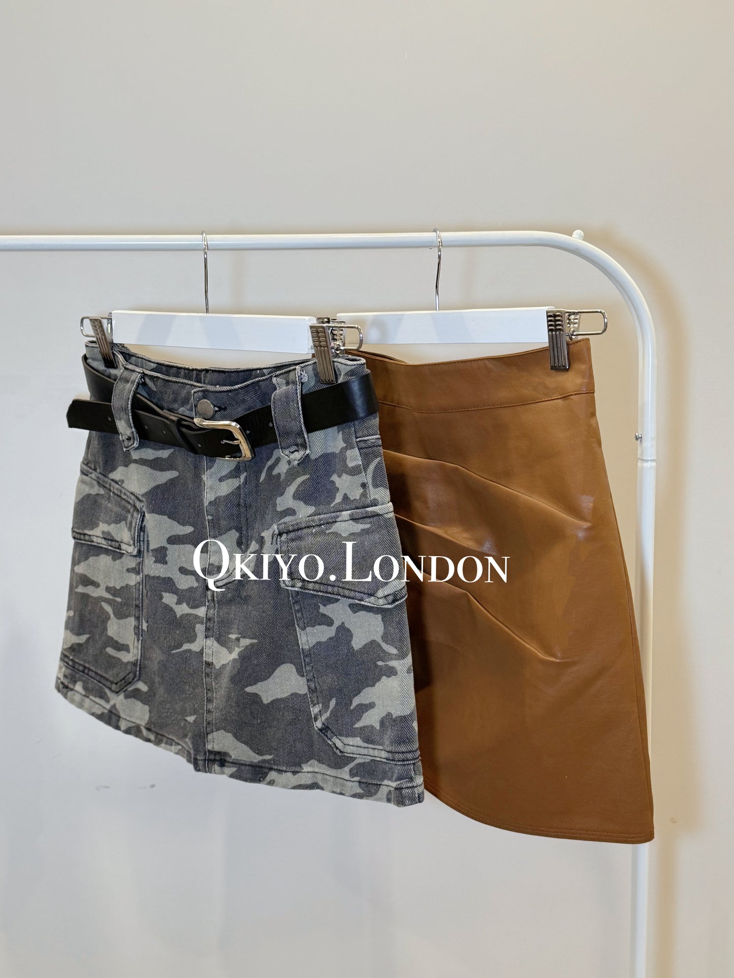 The Camo Utility Cargo Skirt