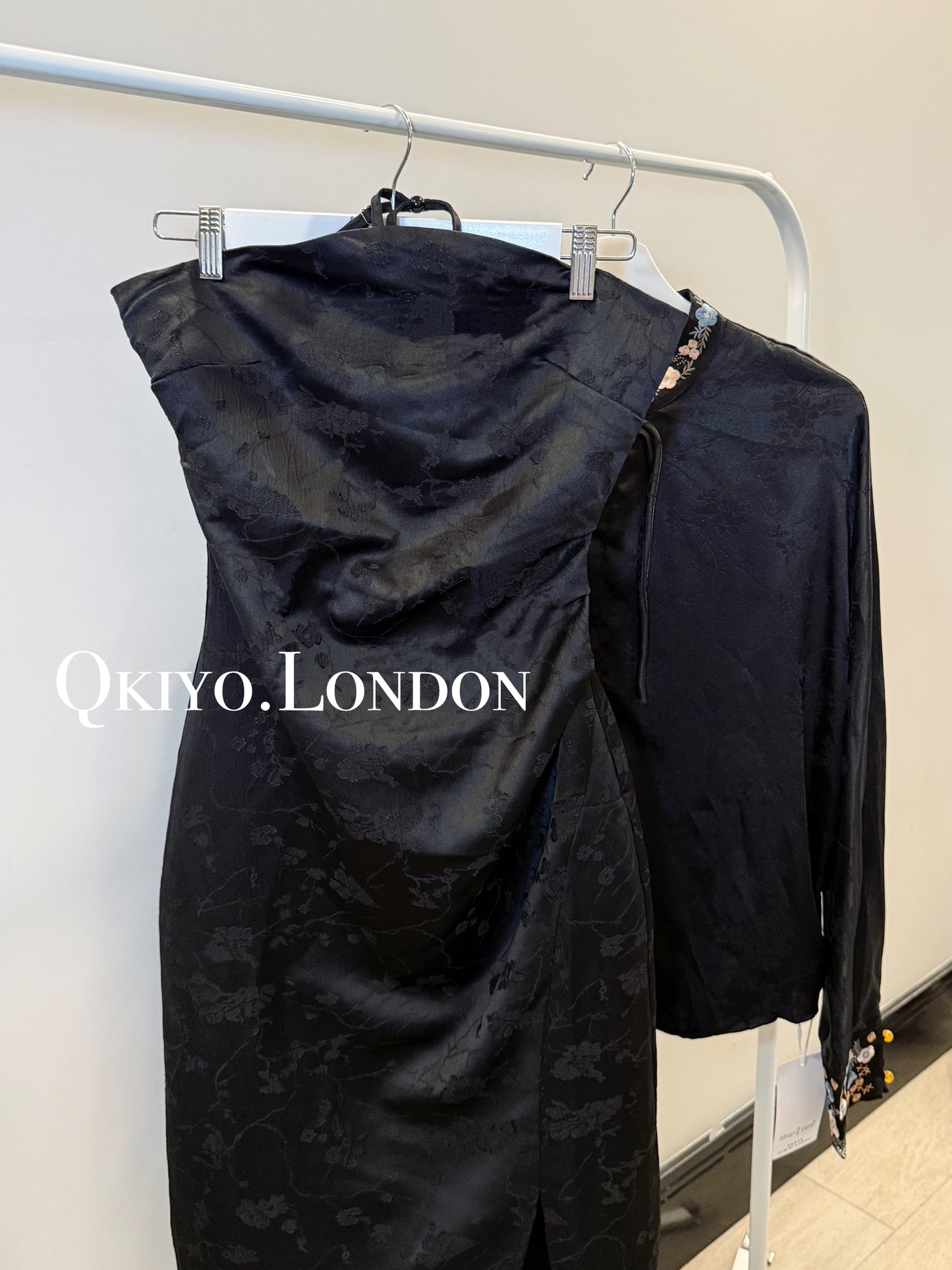 Celestial Grace Halter Dress