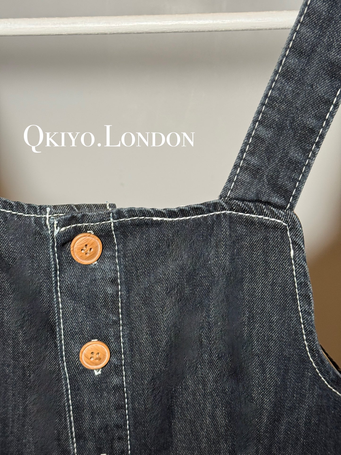The Classic Pinafore Denim Dress"