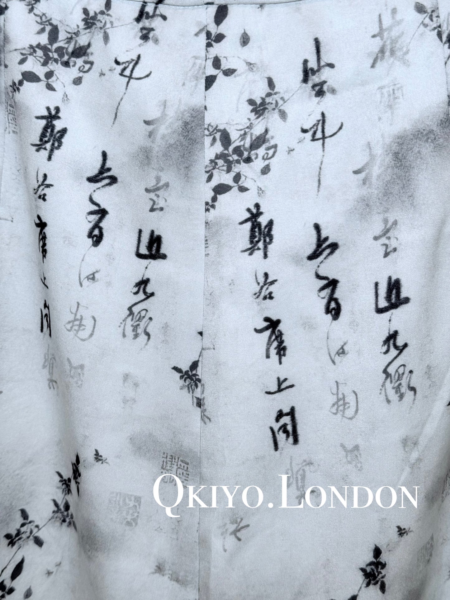 The Ink Poem Flowing Skirt