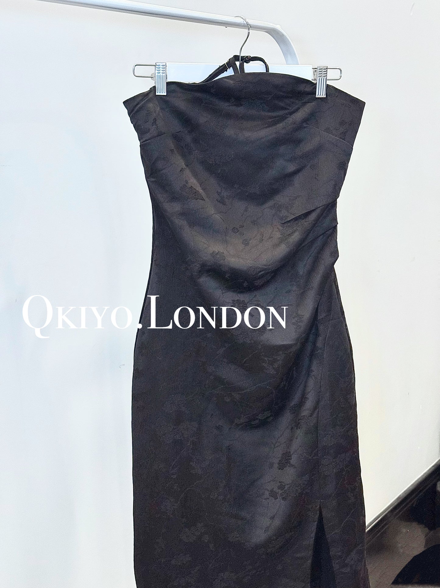 Celestial Grace Halter Dress