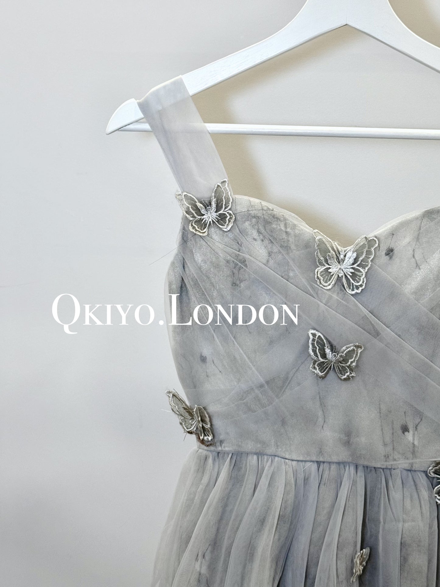 Butterfly Tulle Gown