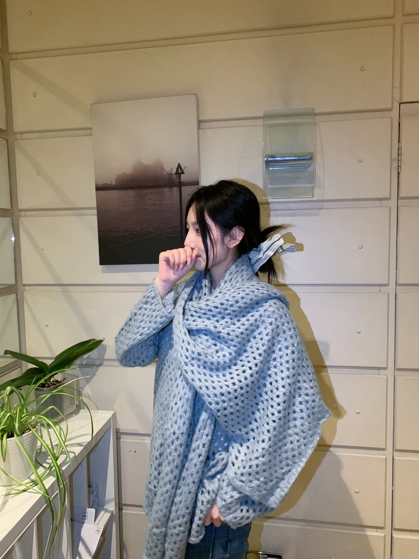 Sky Veil Knit Sweater