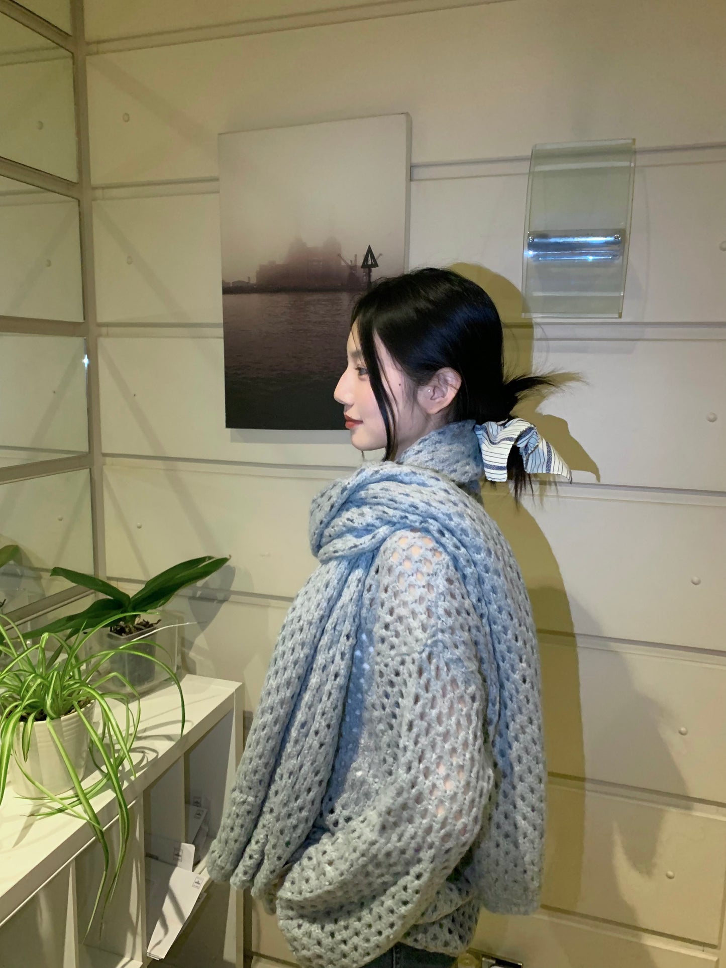Sky Veil Knit Sweater