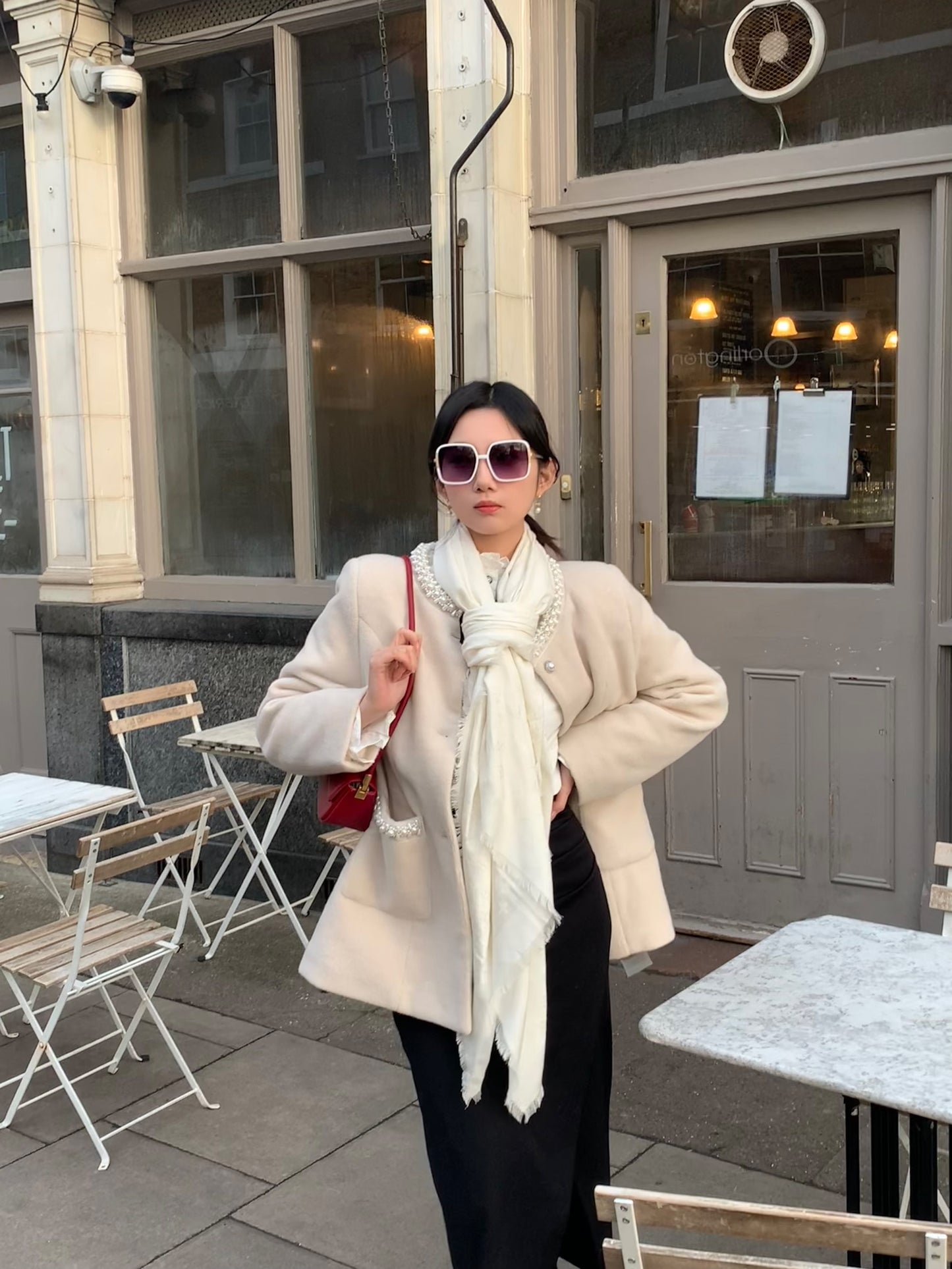 Pearl Elegance Coat