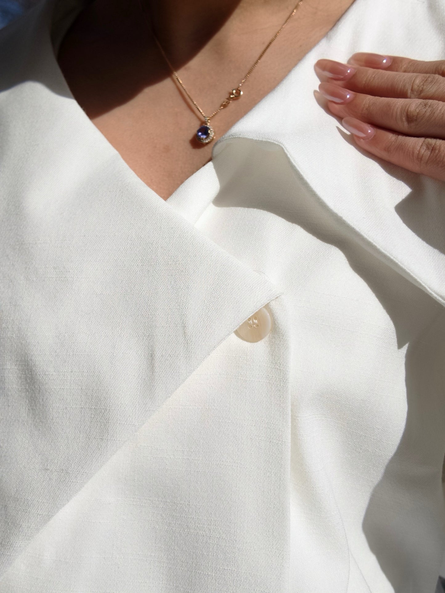 Asymmetric Elegance Blouse