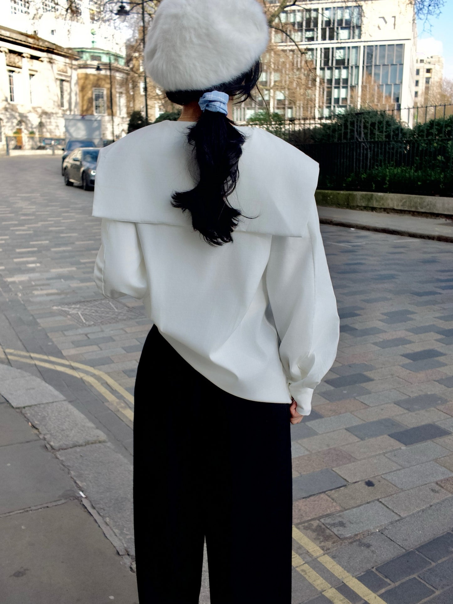 Asymmetric Elegance Blouse