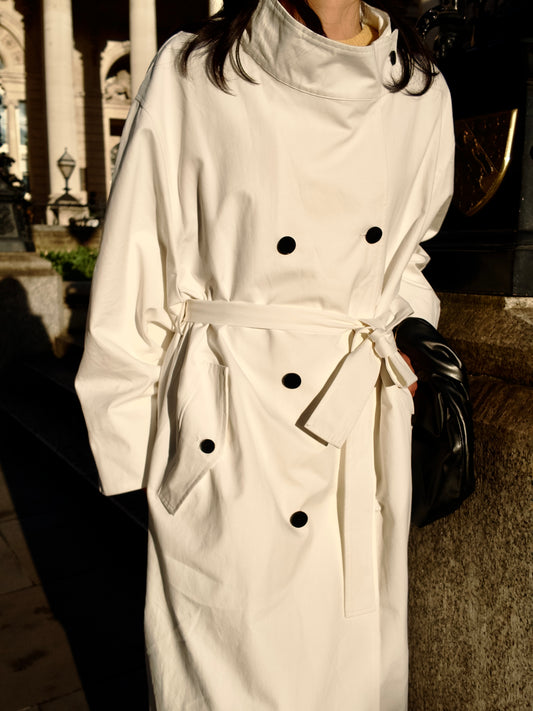 The Regal White Trench
