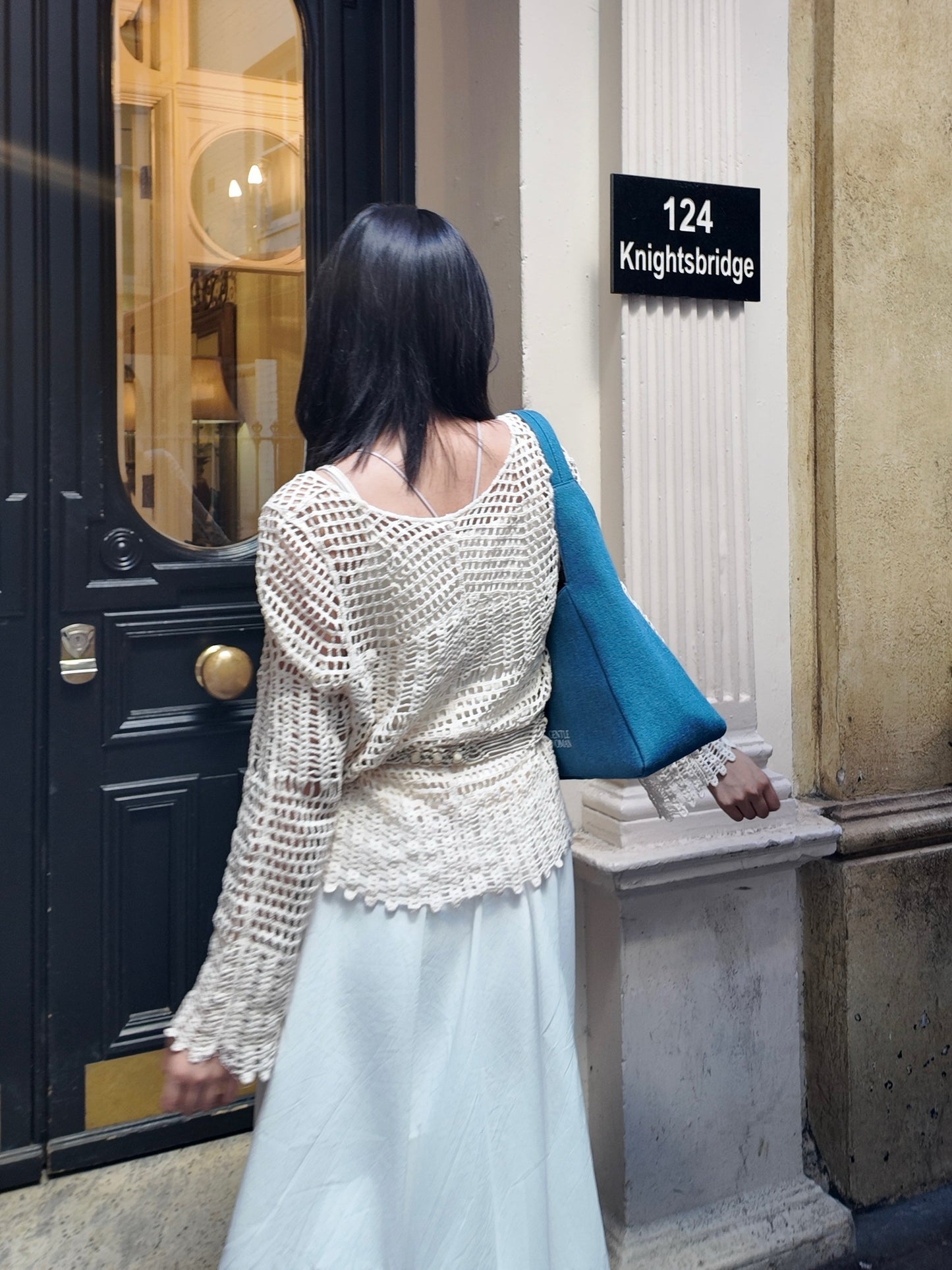 Ivory Knit & Tank Two-Piece Set