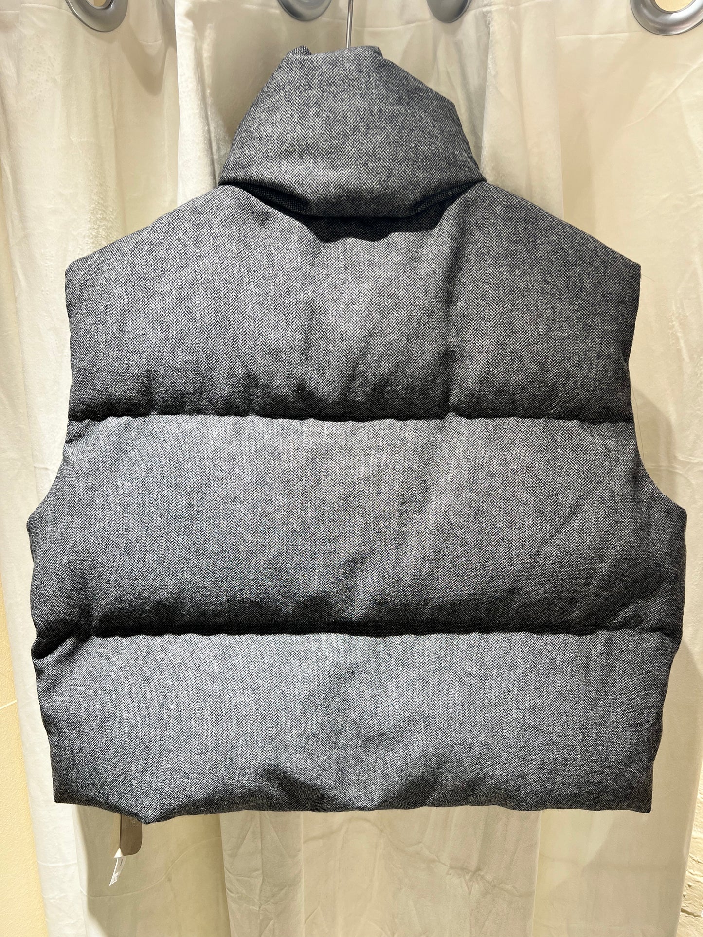 Gray Down Vest